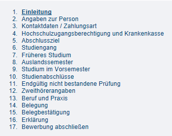 Fernuni Hagen Onlineantrag Einschreibung