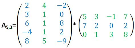 Matrizenmultiplikation