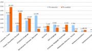 Teilnehmende in 2011 nach Themenbereich und Geschlecht