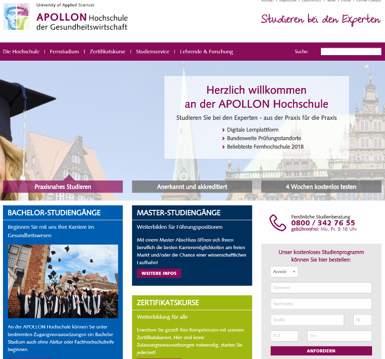 Apollon Hochschule Der Gesundheitswirtschaft