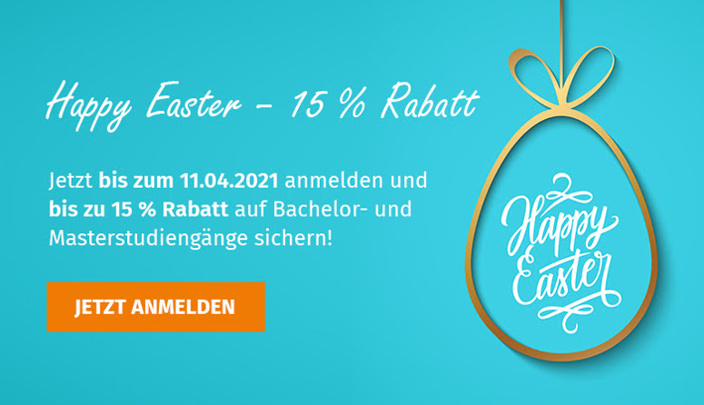 Wilhelm Büchner Hochschule Oster-Rabatt aufs Fernstudium